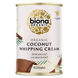 Biona Coconut Whipping Cream 400ml - British product