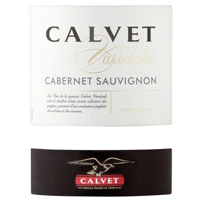 Calvet Varietals Cabernet Sauvignon Rød Fransk Vin 75cl