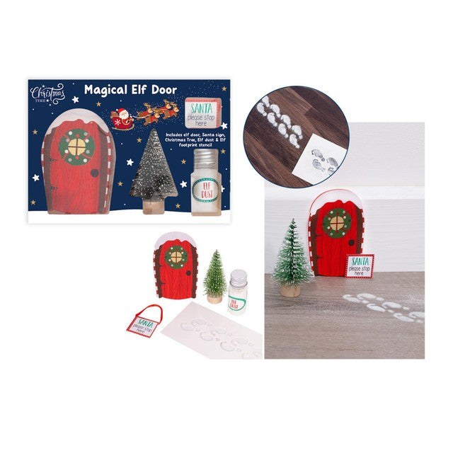 RSW International Magic Elf Door Set Christmas decor (British brand)