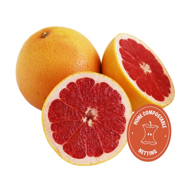 Wholegood Ruby Grapefruit Organic Fruit, imported from the UK
