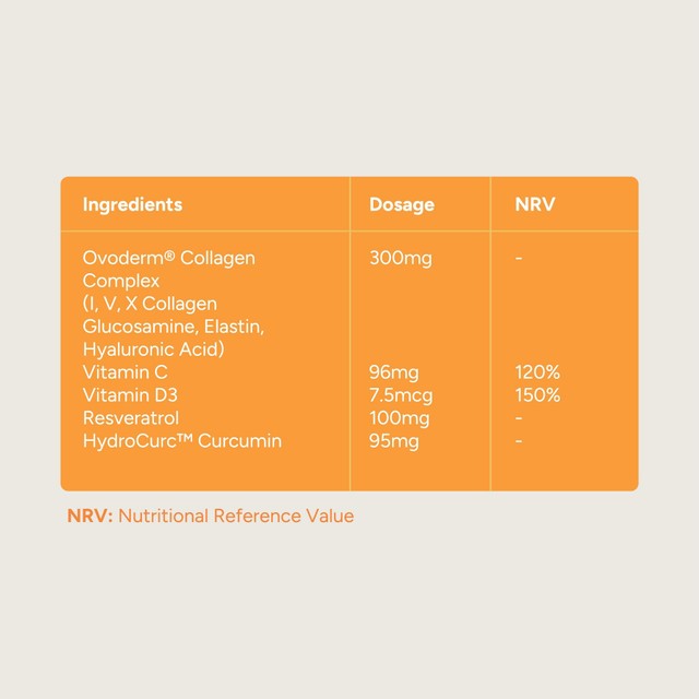 Rem3dy Health Collagen+ Agility Nutrient Stacks 210g, imported from the UK