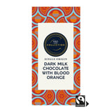 M&S dark milk chocolate bar with blood orange 100g, imported from the UK