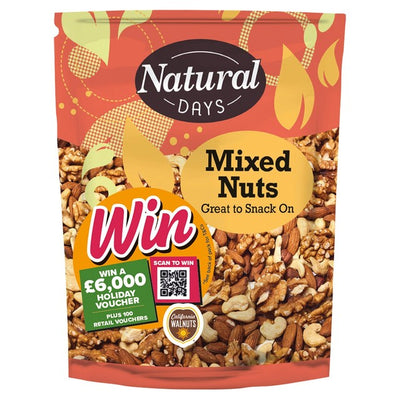 M&S Naturlige Dager Blandede Nøtter Snacks 200g - Kjøp online hos McGrocer