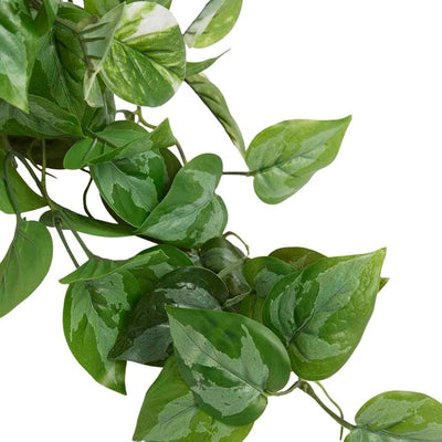 M&S Moos & Duftwicke Künstliche Hängende Pothos in Zementtopf Wohndekoration