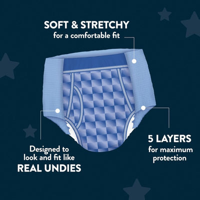 Huggies DryNites Pyjama Pants für Jungen, Nachtwäsche für die Nacht, 8-15 Jahre (27-57 kg)