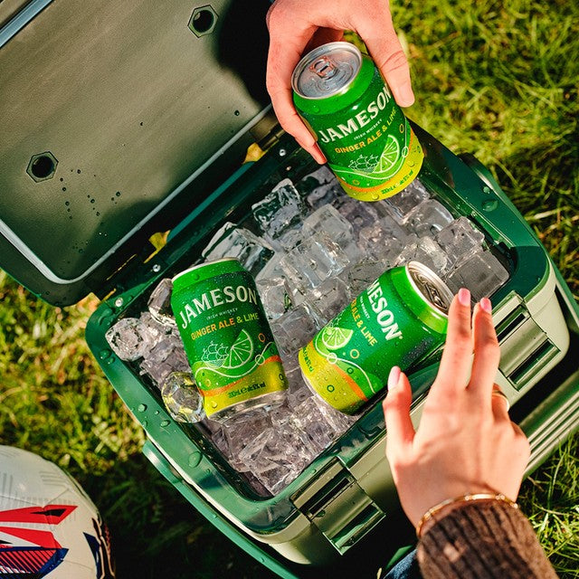Jameson Ginger Ale and Lime canned cocktail 330ml, UK version