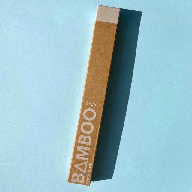 Bamboo Club White Adult Toothbrush - British product