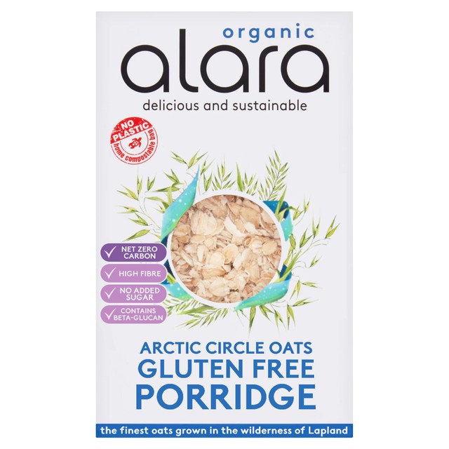 Alara organic gluten free jumbo oats, UK version