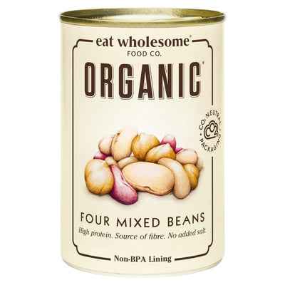 M&S Eat Wholesome فاصوليا مشكلة عضوية معلبة 400 جرام - اشترِ عبر الإنترنت من McGrocer