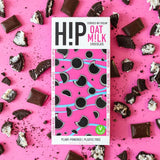 HIP oat milk chocolate bar with cookies 70g, UK version