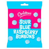 Montezuma's sour blue raspberry bon bons, UK version