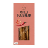 M&S chilli flatbread 140g, imported from the UK