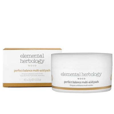 وسادات تونر متعددة الأحماض Perfect Balance من Elemental Herbology - اشترِ عبر الإنترنت من McGrocer