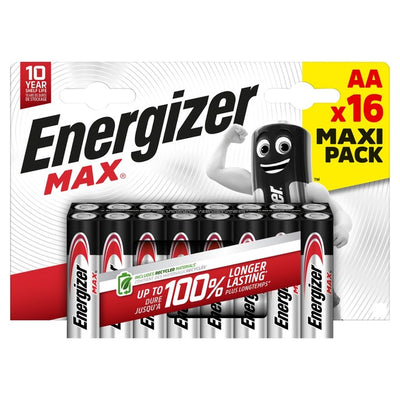 M&S Energizer Max AA Alkaline Batteries- Buy online at McGrocer