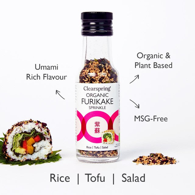 Clearspring Organic Furikake Sprinkle 50g - British product