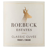 Roebuck Estates sparkling wine Classic Cuvee 2018 75cl, imported from the UK