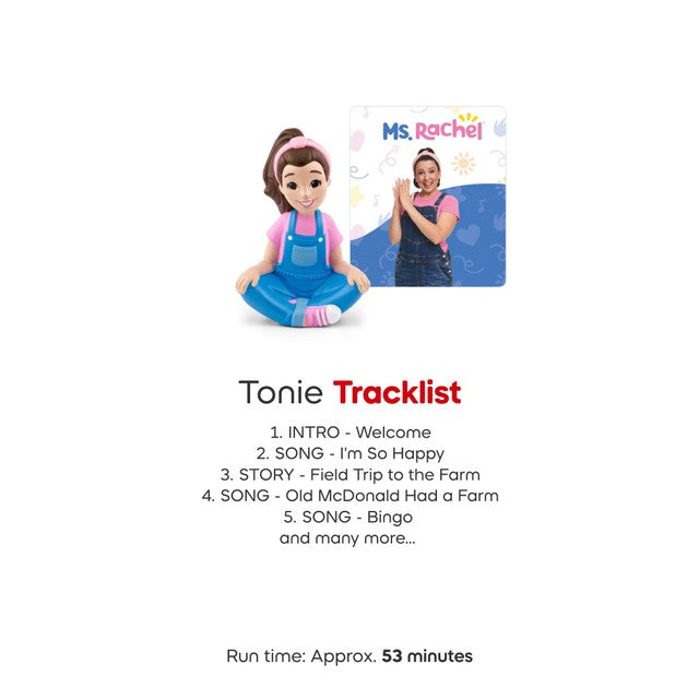 Tonies Ms Rachel Audio Tonie Character (British brand)
