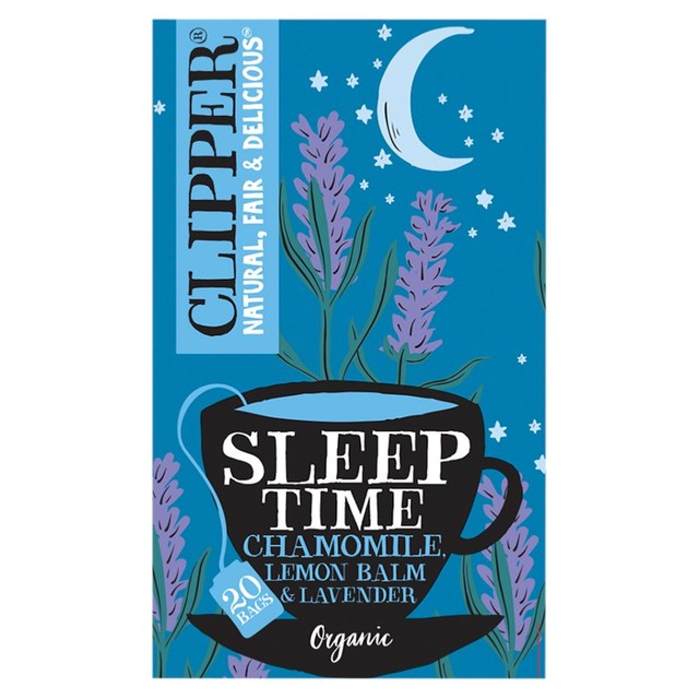 Clipper chamomile lemon balm lavender herbal tea bags 20 bags (British brand)