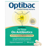 Optibac Probiotics For Those On Antibiotics 10 capsules, imported from the UK