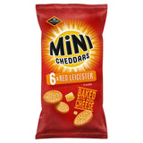 Jacob's Mini Cheddars Red Leicester cheese snack biscuits 6 pack, UK version