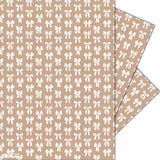 Deva Designs craft bow gift wrap sheets 3 pack - British product