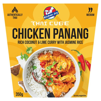 Kitchen Joy Chicken Panang Curry mit Jasminreis Tiefkühlfertiggericht 350g