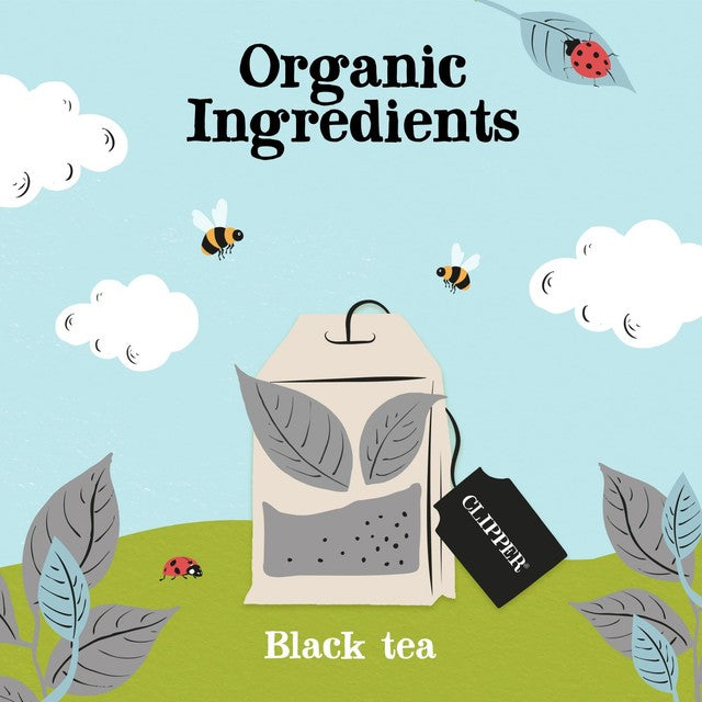 Clipper Earl Grey tea bags 40 bags - British product