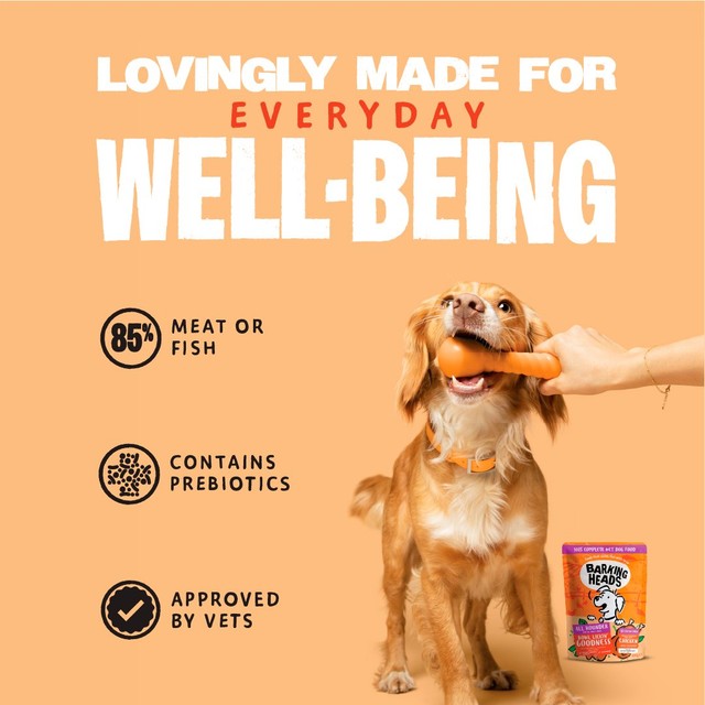 Barking Heads wet dog food Bowl Lickin' Chicken 300g (British brand)