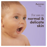 Aveeno baby bedtime lotion with prebiotic oatmeal and lavender scent - British product