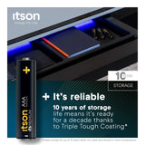 ITSON Itspremium AAA alkaline battery pack of 8, UK version