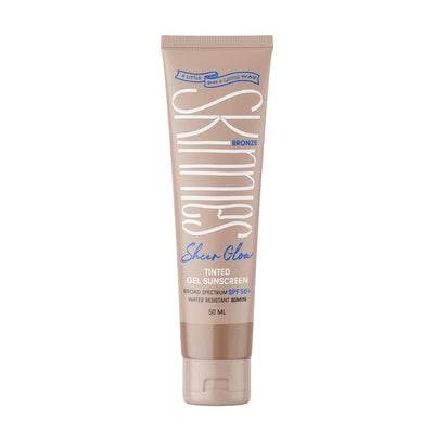 M&S Skinnies Sheer Glow SPF50 Tinted Sunscreen Bronze 50ml- Buy online at McGrocer