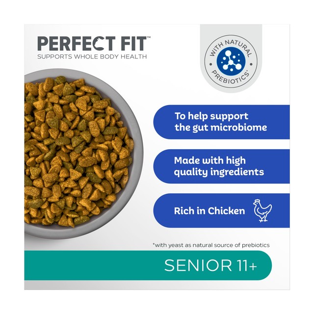 Perfect Fit chicken dry cat food 750g, imported from the UK