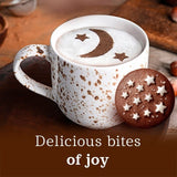 Barilla Pan Di Stelle chocolate biscuits 350g, imported from the UK