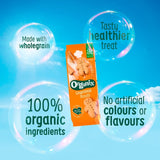 Organix gingerbread men biscuits toddler snacks 135g, imported from the UK