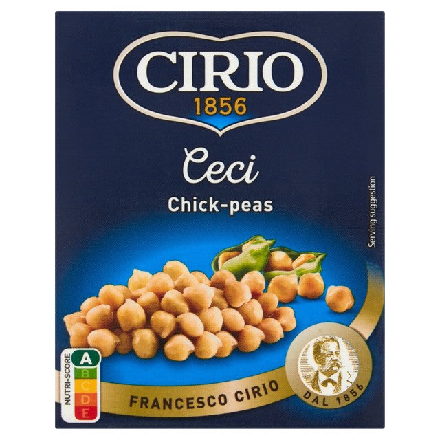 Cirio chickpeas 380g - British product