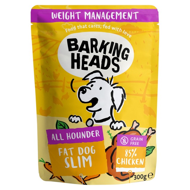 Barking Heads Fat Dog Slim wet dog food 300g - British product