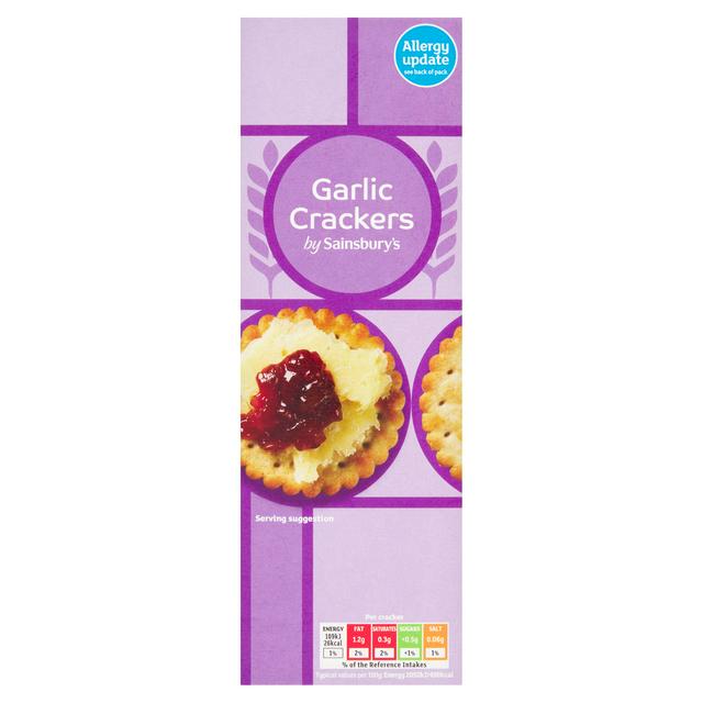 Garlic Flavour Savoury Crackers 185g