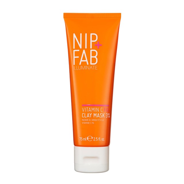 Nip+Fab Vitamin C Fix Clay Mask 3% 75ml, imported from the UK