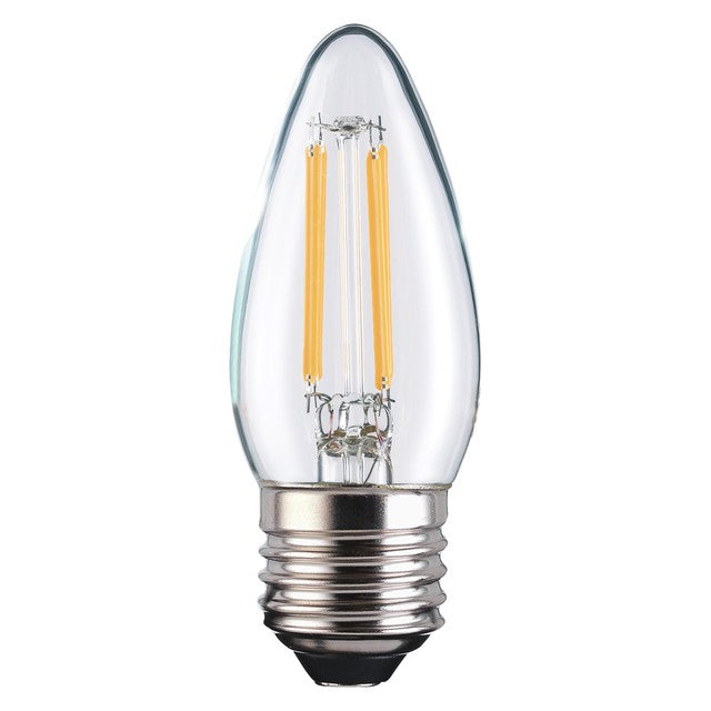TCP Candle LED Coated Screw 40W light bulb (British brand)