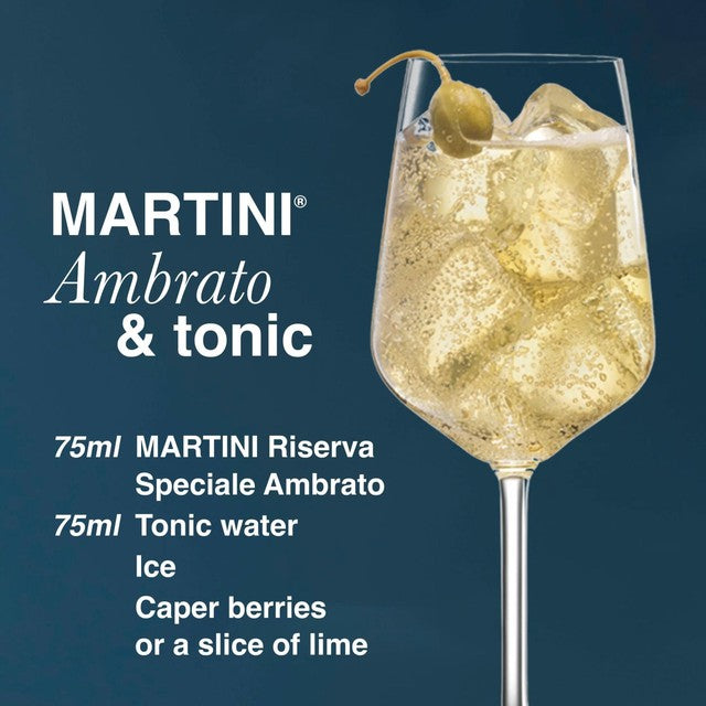 Martini Riserva Speciale Ambrato Vermouth 75cl, imported from the UK
