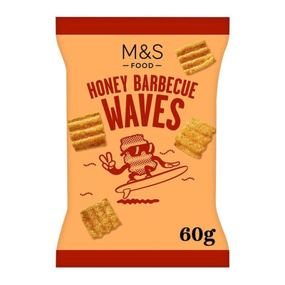 M&S M&S Honey Barbecue Multigrain Snacks 60g - اشترِ عبر الإنترنت على McGrocer