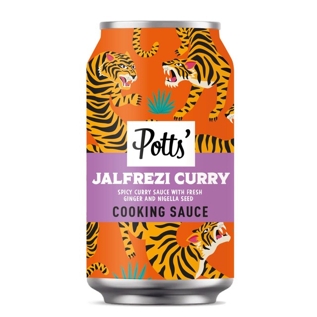 Potts Jalfrezi Curry Sauce a British curry sauce, imported from the UK