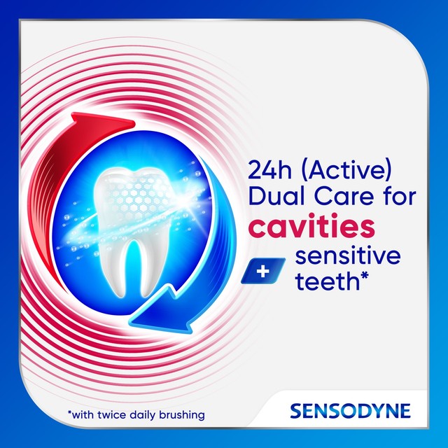 Sensodyne Cavity + Sensitivity toothpaste 75ml (British brand)