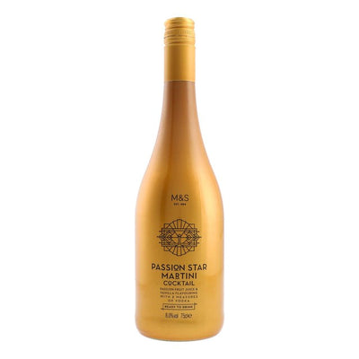 M&S Passion Star Martini Cocktail Ready-to-Drink Cocktail 75cl