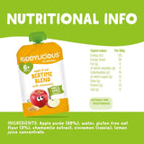 Kiddylicious Apple Oat bedtime baby pouch multipack - British product