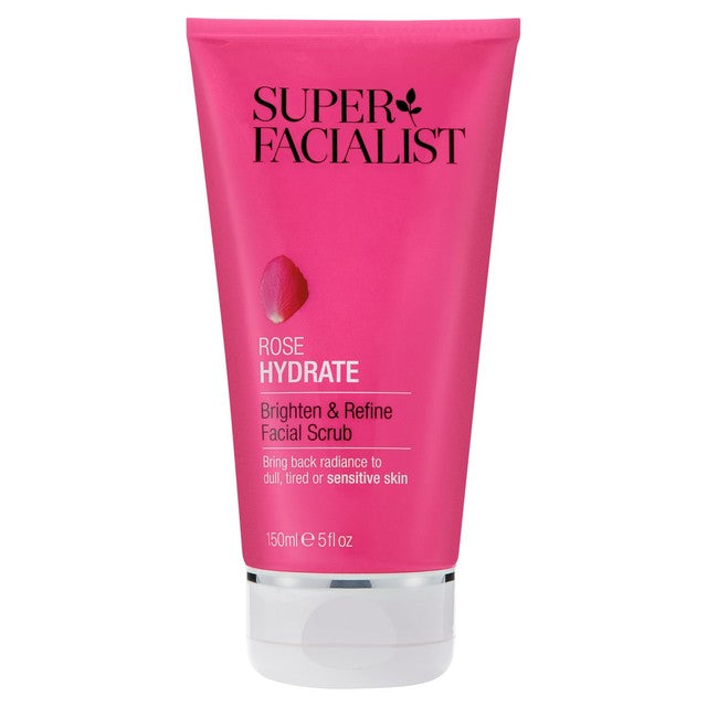 Super Facialist rose facial scrub 150ml (British brand)
