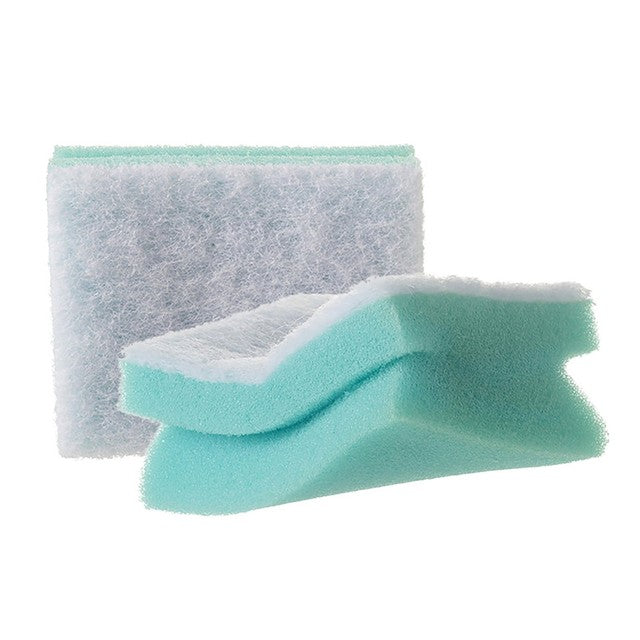 Spontex non-scratch sponge scourers 4 pack (British brand)