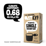 Oatly oat cream alternative 250ml, imported from the UK