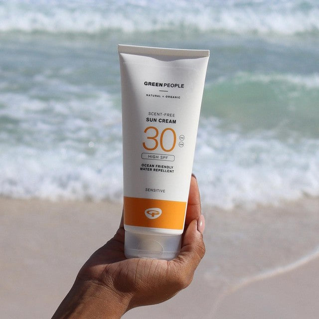 Green People SPF 30 Scent Free sun cream 100ml, UK version