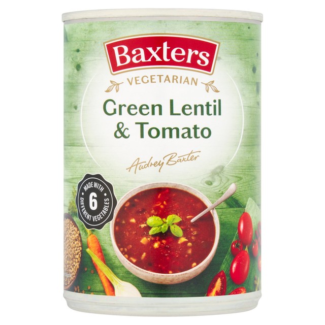 Baxters Vegetarian Puy Lentil & Tomato Soup 400g - British product